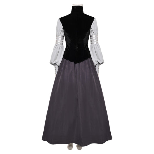 La Guerre des Étoiles Padme Amidala Naberrie Robe Noire Cosplay Costume