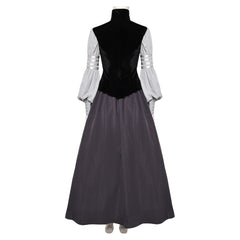 La Guerre des Étoiles Padme Amidala Naberrie Robe Noire Cosplay Costume