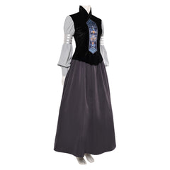 La Guerre des Étoiles Padme Amidala Naberrie Robe Noire Cosplay Costume