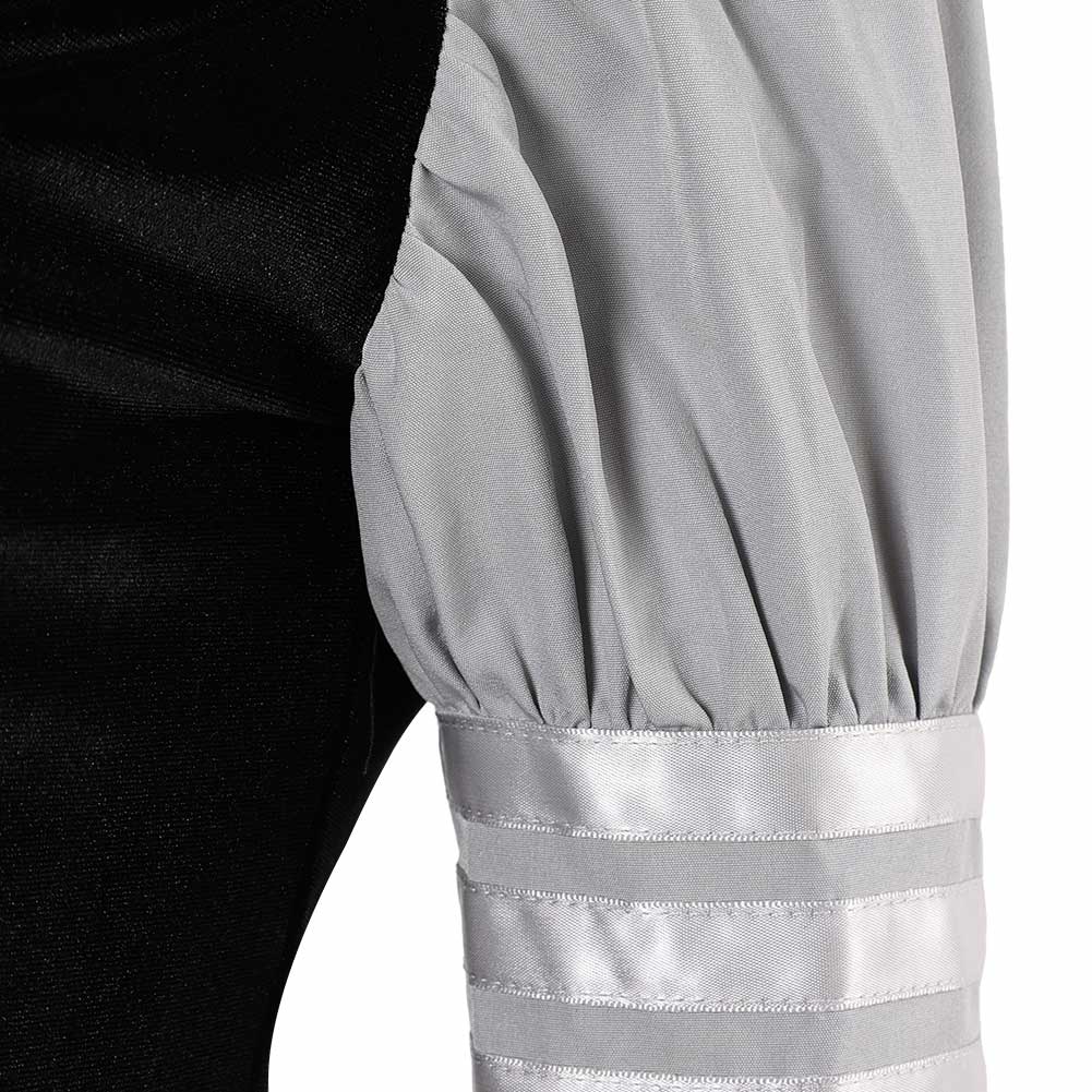 La Guerre des Étoiles Padme Amidala Naberrie Robe Noire Cosplay Costume