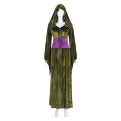 La Guerre des Étoiles Padme Amidala Naberrie Robe Verte Cosplay Costume