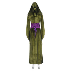 La Guerre des Étoiles Padme Amidala Naberrie Robe Verte Cosplay Costume