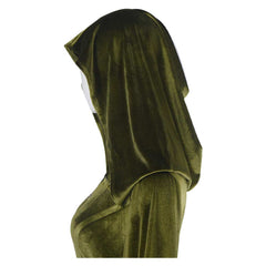 La Guerre des Étoiles Padme Amidala Naberrie Robe Verte Cosplay Costume