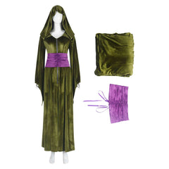 La Guerre des Étoiles Padme Amidala Naberrie Robe Verte Cosplay Costume