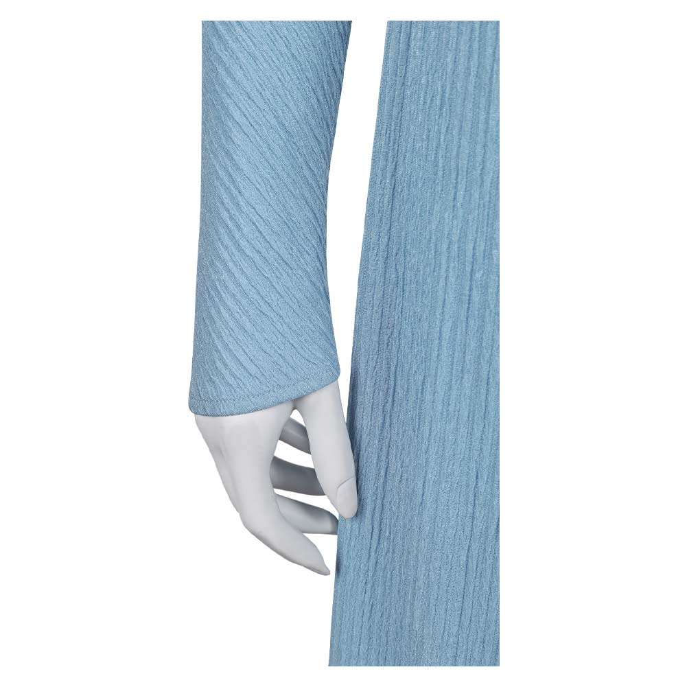 La Guerre des Étoiles Padme Amidala Naberrie Tenue Bleue Cosplay Costume