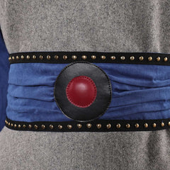 La Guerre des Étoiles Padme Amidala Naberrie Tenue Grise et Bleue Cosplay Costume