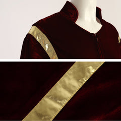 La Guerre des Étoiles Padme Amidala Naberrie Tenue Rouge Cosplay Costume