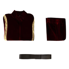 La Guerre des Étoiles Padme Amidala Naberrie Tenue Rouge Cosplay Costume