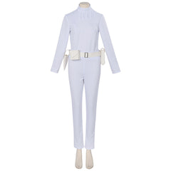 La Guerre des Étoiles Padme Amidala Tenue Blanche Cosplay Costume