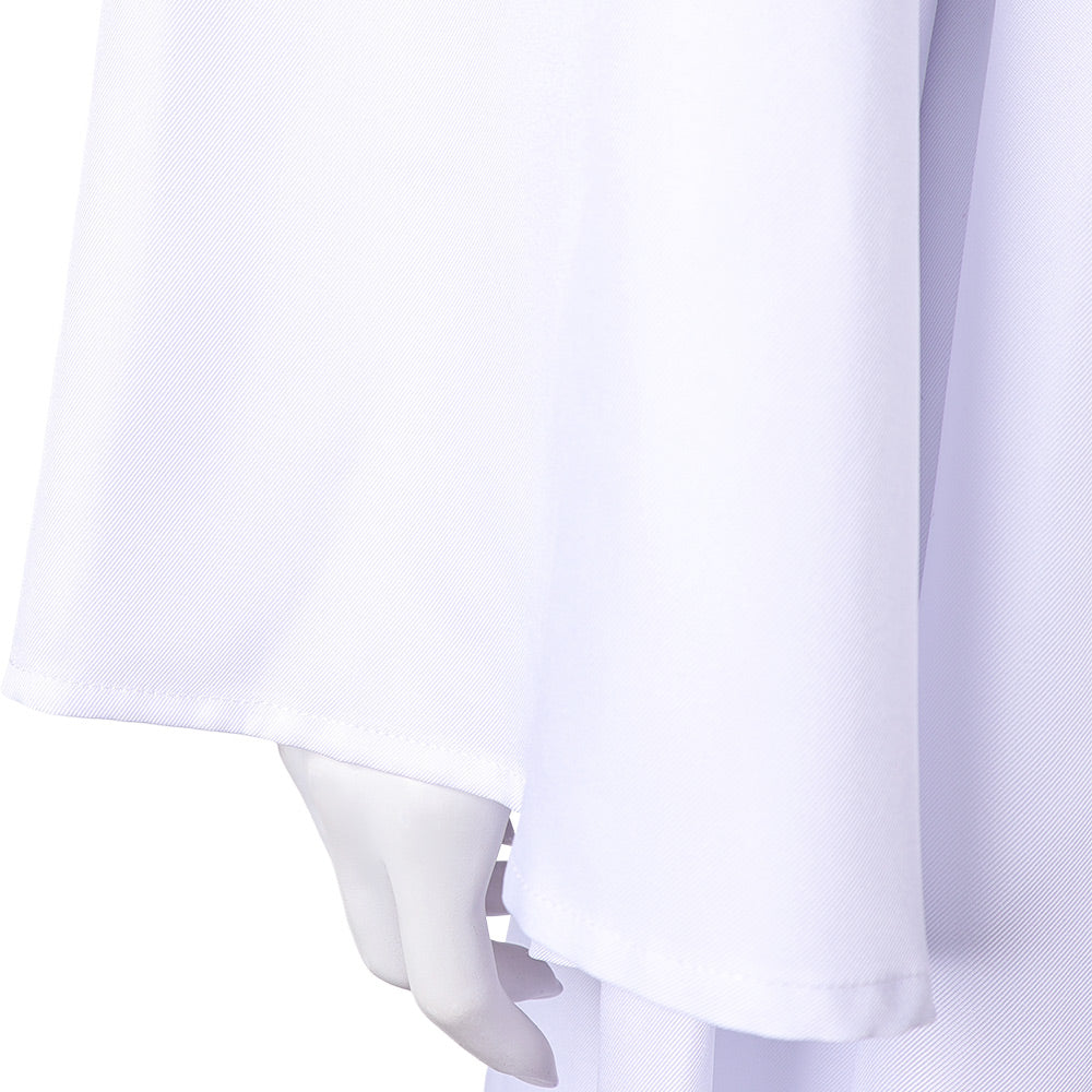 La Guerre des Étoiles Princess Leia Robe Blanche Cosplay Costume