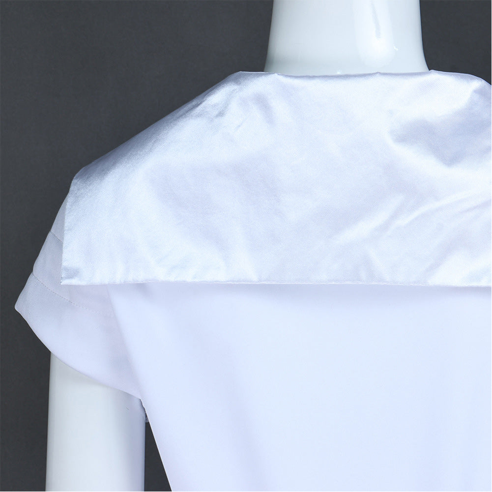 La Guerre des Étoiles Princess Leia Robe de Marin Blanche Cosplay Costume