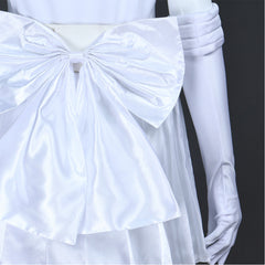 La Guerre des Étoiles Princess Leia Robe de Marin Blanche Cosplay Costume