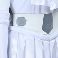 La Guerre des Étoiles Princess Leia Robe de Marin Blanche Cosplay Costume