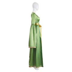 La Guerre des Étoiles Princess Leia Robe Verte Cosplay Costume