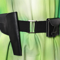 La Guerre des Étoiles Princess Leia Tenue de Cape Camouflage Verte Cosplay Costume