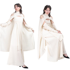 La Guerre des Étoiles Sheltay Tenue Blanche Cosplay Costume