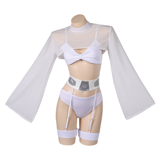 La Guerre des Étolies Princess Leia Lingerie Sexy Cosplay Costume
