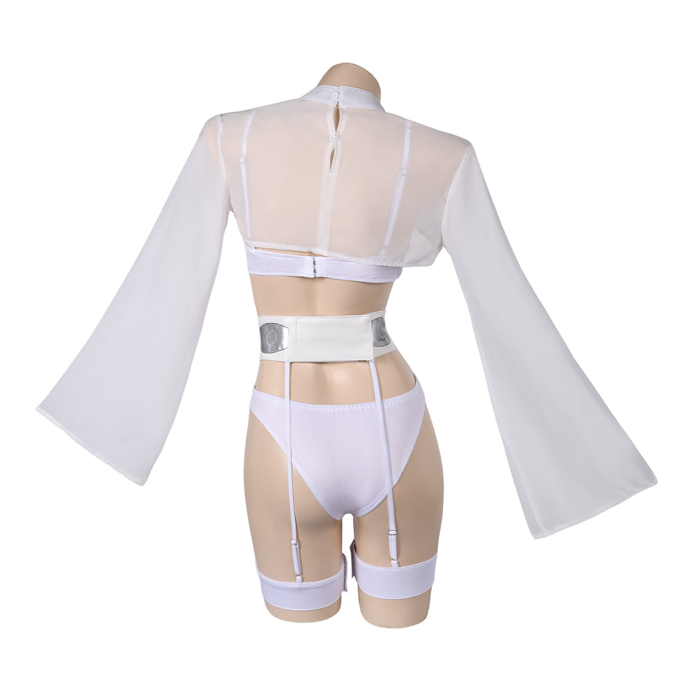 La Guerre des Étolies Princess Leia Lingerie Sexy Cosplay Costume