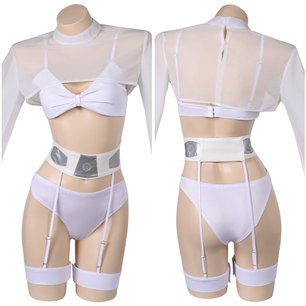 La Guerre des Étolies Princess Leia Lingerie Sexy Cosplay Costume