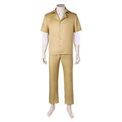 LAZARUS(2025) Axel Prison Unifome Jaune Cosplay Costume
