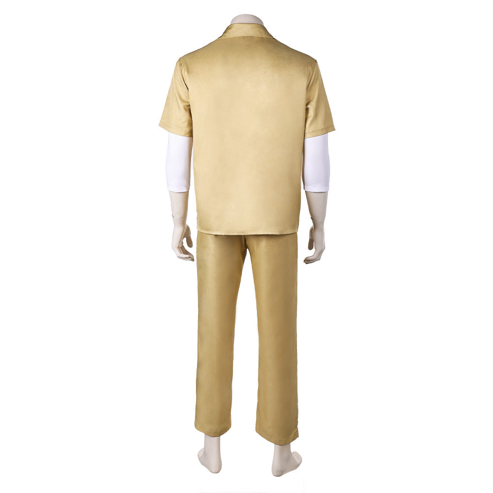 LAZARUS(2025) Axel Prison Unifome Jaune Cosplay Costume