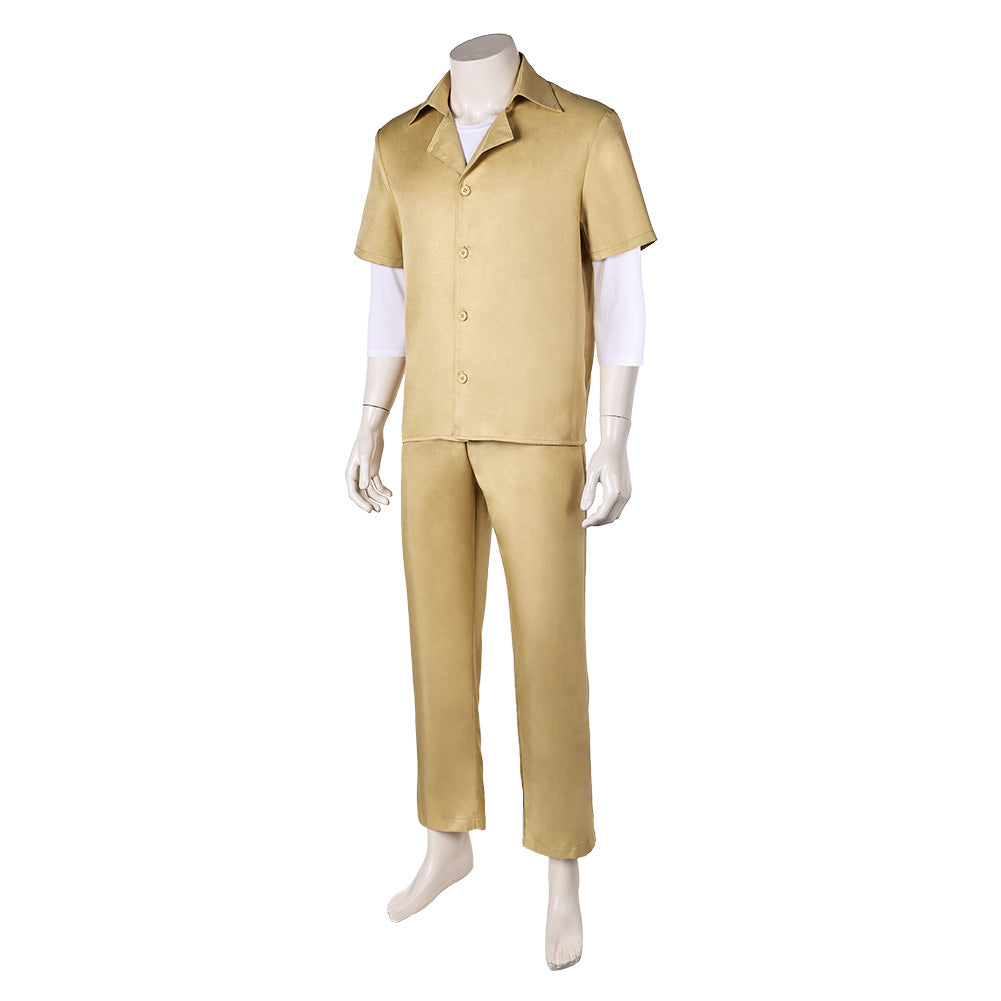 LAZARUS(2025) Axel Prison Unifome Jaune Cosplay Costume