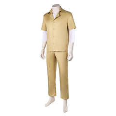 LAZARUS(2025) Axel Prison Unifome Jaune Cosplay Costume