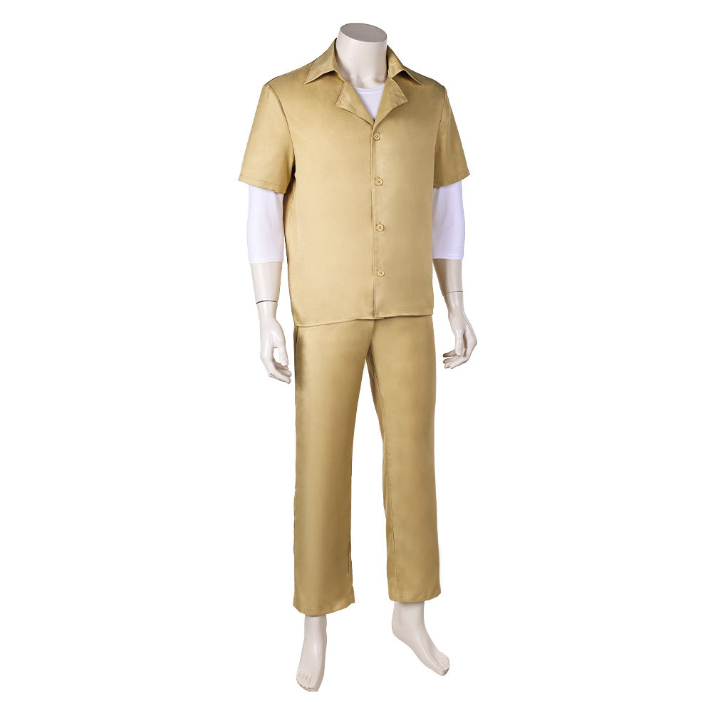 LAZARUS(2025) Axel Prison Unifome Jaune Cosplay Costume