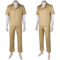 LAZARUS(2025) Axel Prison Unifome Jaune Cosplay Costume