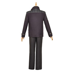 LAZARUS(2025) Axel Tenue Noire et Rouge Cosplay Costume
