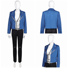 LAZARUS(2025) Christine Tenue Bleue et Noire Cosplay Costume