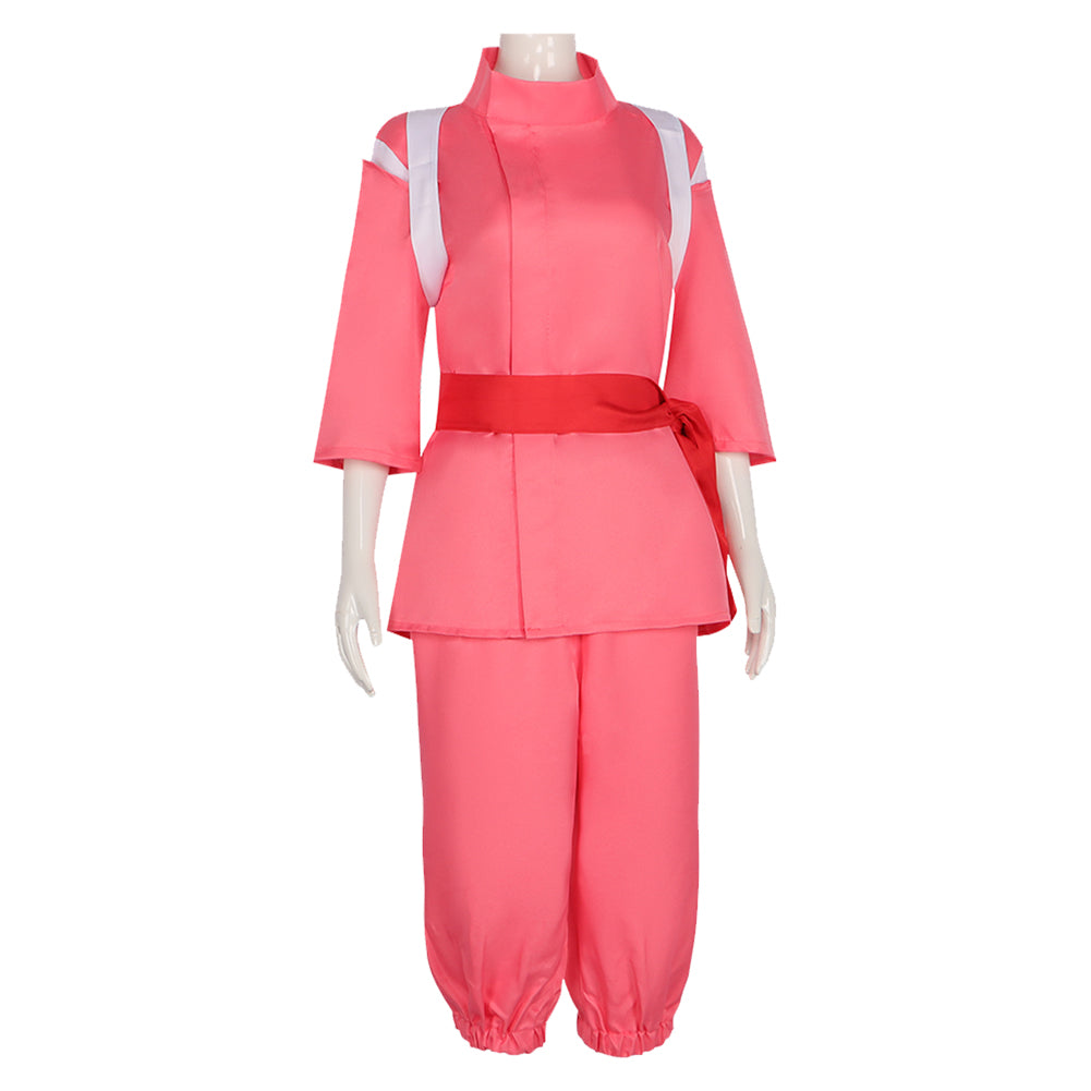 Le Voyage de Chihiro Chihiro Ogino Kimono Rose Cosplay Costume