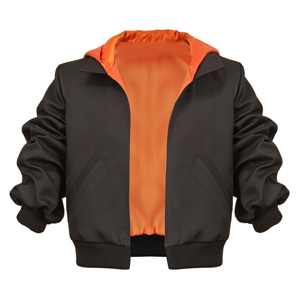 Les Bad Guys 2(2025) Kitty Kat Veste Noire et Orange Cosplay Costume