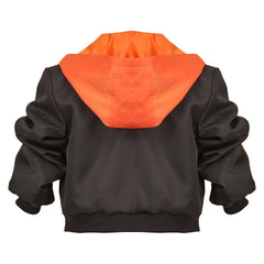 Les Bad Guys 2(2025) Kitty Kat Veste Noire et Orange Cosplay Costume