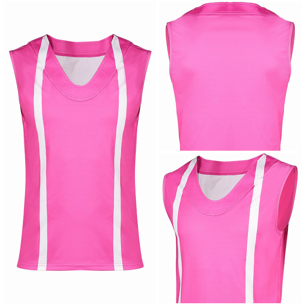 Les Bad Guys 2(2025) M. Serpant Gilet Rose Cosplay Costume