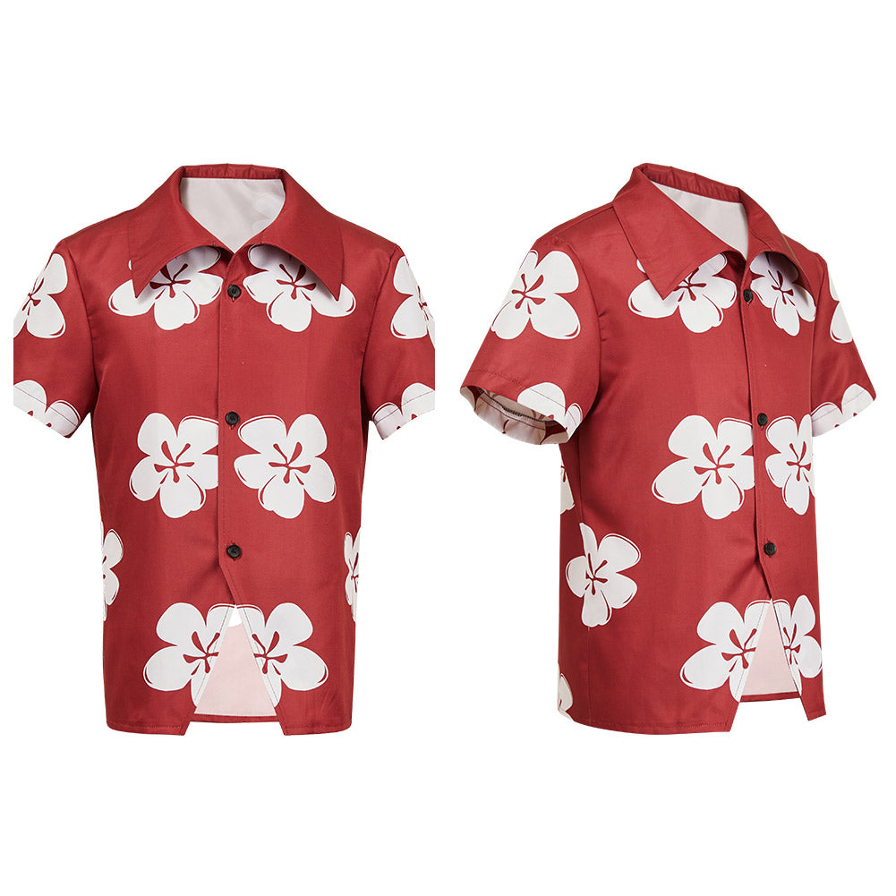 Les Bad Guys 2(2025) Mr. Snake Chemise Rouge Cosplay Costume