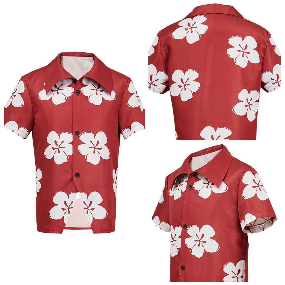 Les Bad Guys 2(2025) Mr. Snake Chemise Rouge Cosplay Costume