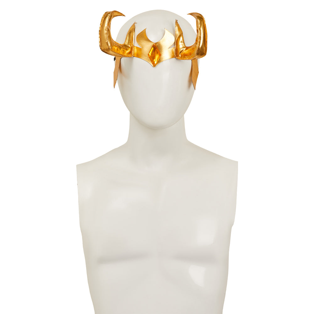 Loki Président Tenue Verte Cosplay Costume