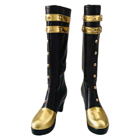 LOL League Of Legends Caitlyn Cosplay Chaussures Noires