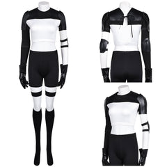 Love Death + Robots Saision 4(2025) Robot Tenue Blanche et Noire Cosplay Costume