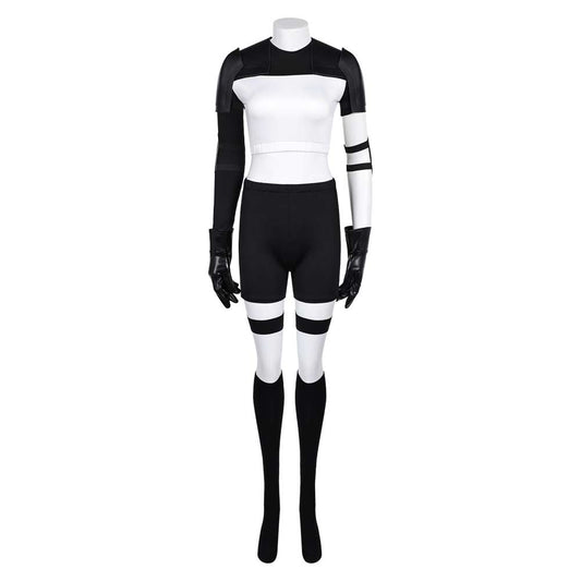 Love Death + Robots Saision 4(2025) Robot Tenue Blanche et Noire Cosplay Costume