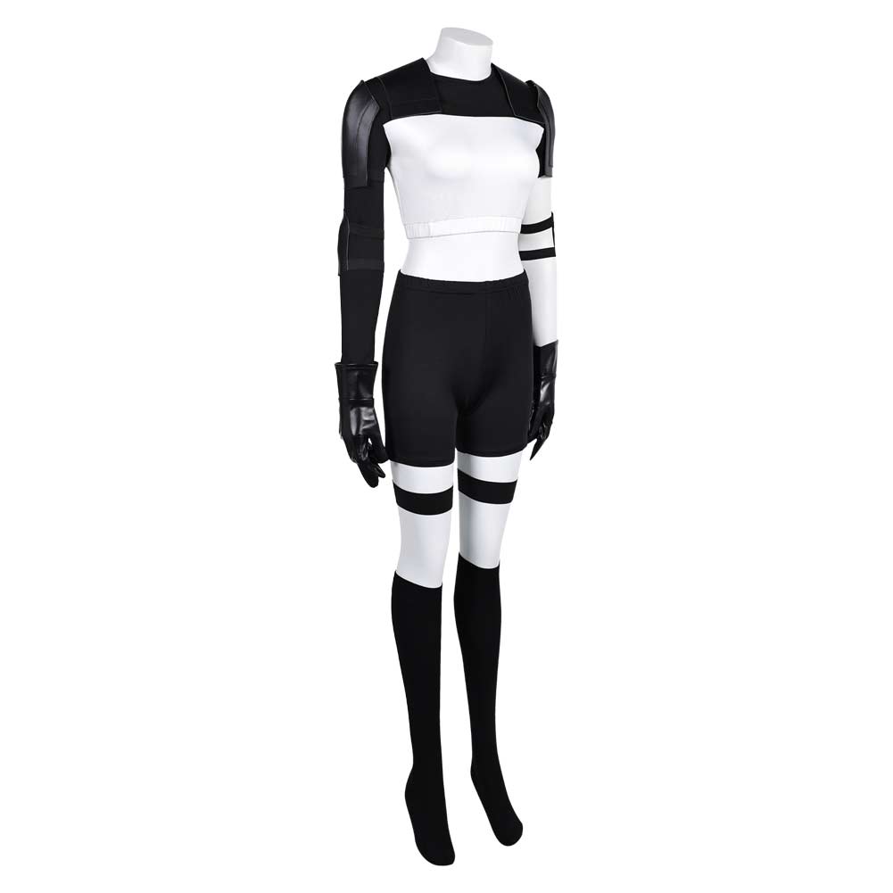 Love Death + Robots Saision 4(2025) Robot Tenue Blanche et Noire Cosplay Costume