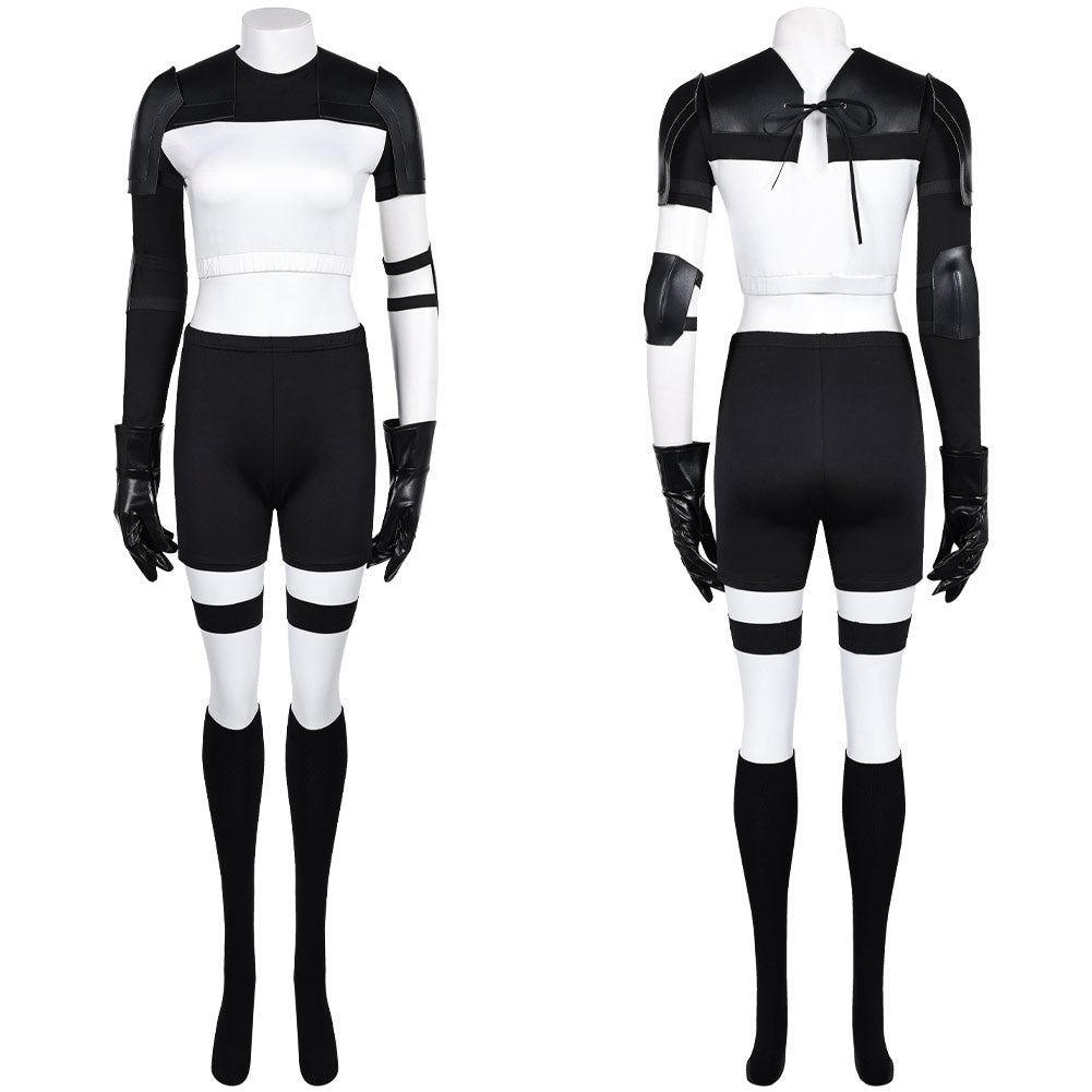 Love Death + Robots Saision 4(2025) Robot Tenue Blanche et Noire Cosplay Costume