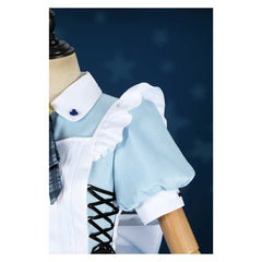 LoveLive TCG Muse μ's Robe Blanche et Bleue Cosplay Costume