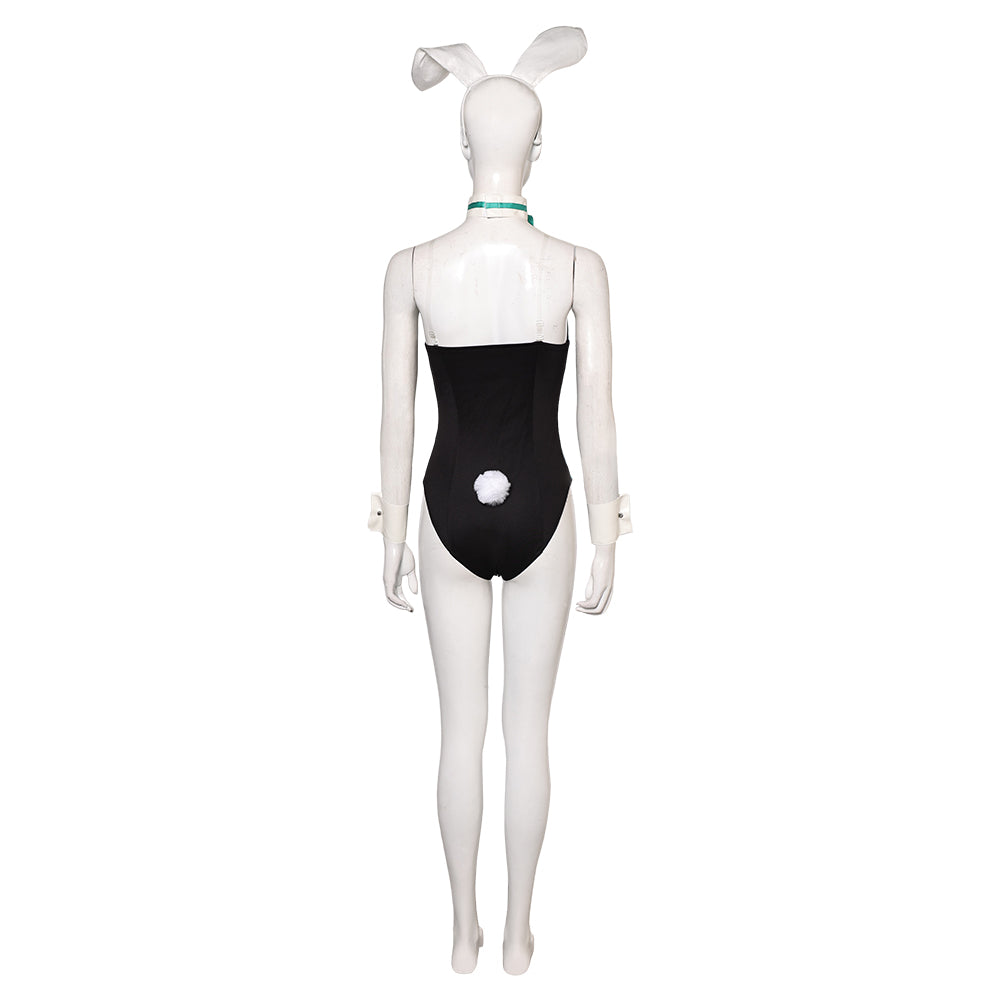 Luna Snow Bunny Girl Tenue Noire Cosplay Costume