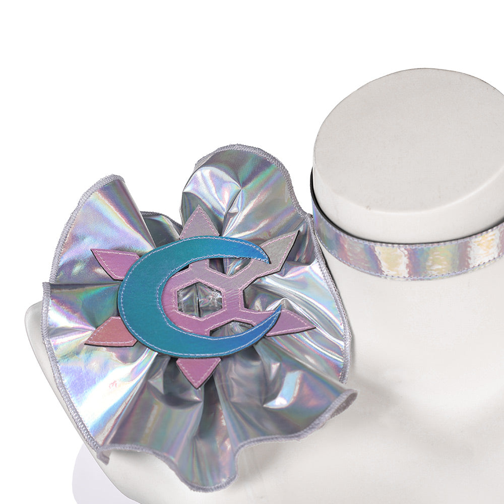 Luna Snow Disco Revolution Peau Tenue Violette Cosplay Costume
