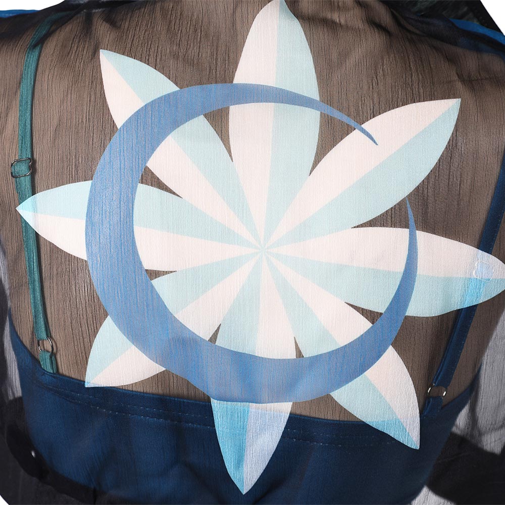 Luna Snow Maillot de Bain Bikini+Couvre-up Cosplay Costume