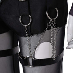 Magik Tenue Noire Punk Cosplay Costume
