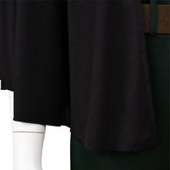 Maki Zenin Tenue Noire et Vert Foncé Cosplay Costume