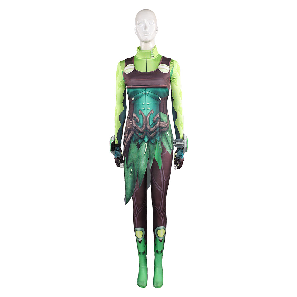Mantis Tenue Verte Cosplay Costume